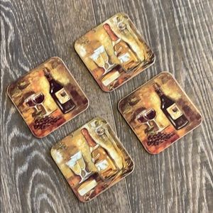 Tuscany Wine Coasters